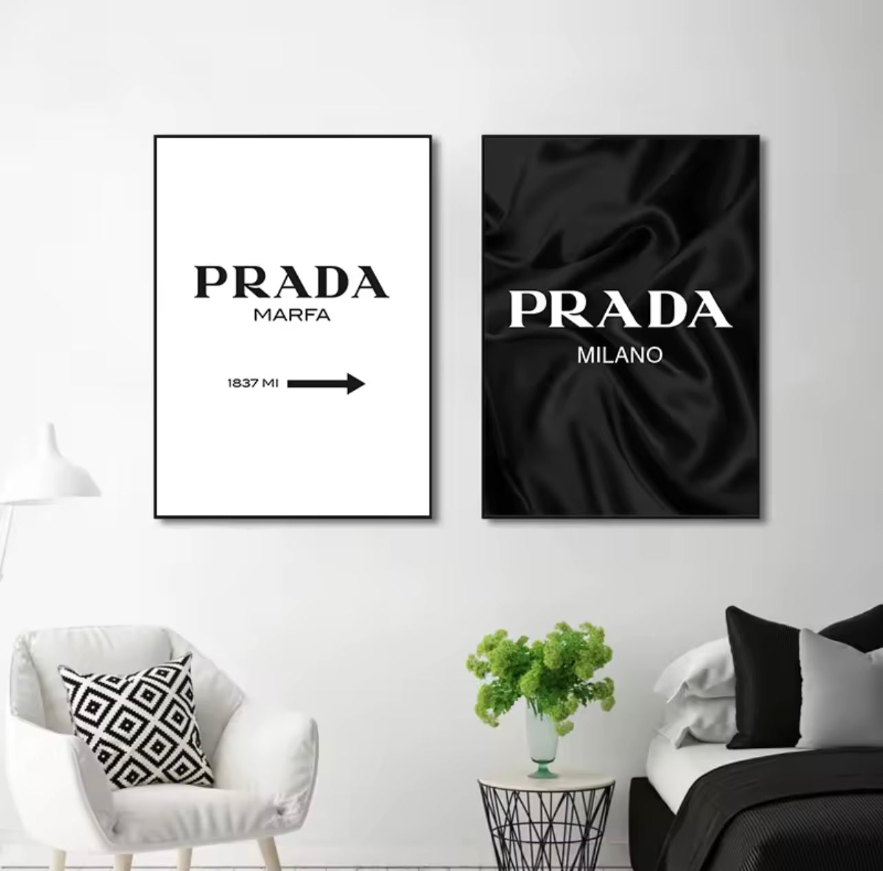 Pr*da Milan Canvas