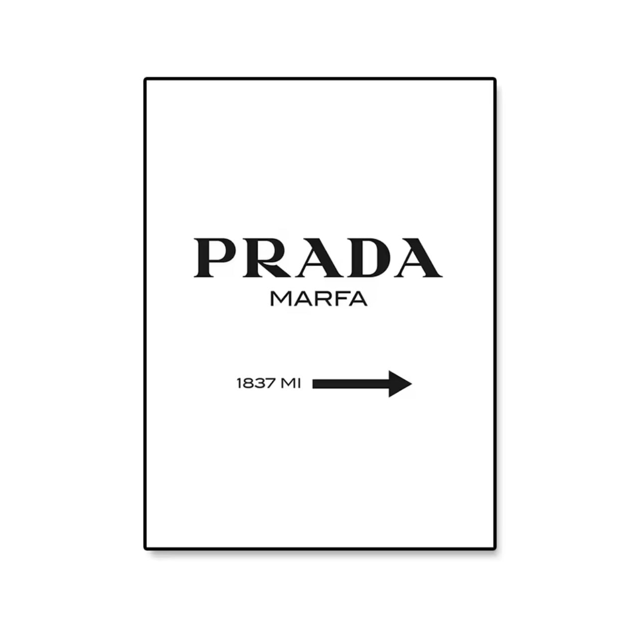 Pr*da Milan Canvas