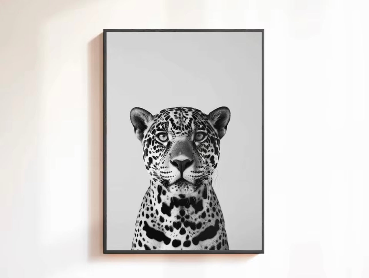 Leoparden-Leinwand