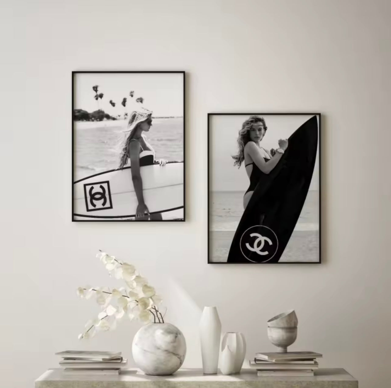 Ch*nel Saint Tropez Leinwand