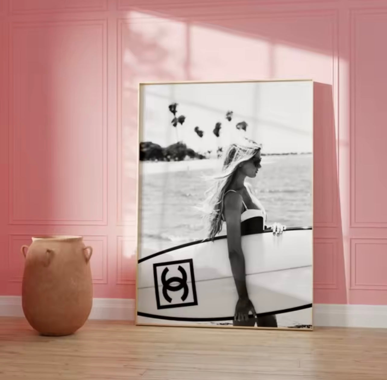Ch*nel Saint Tropez Leinwand