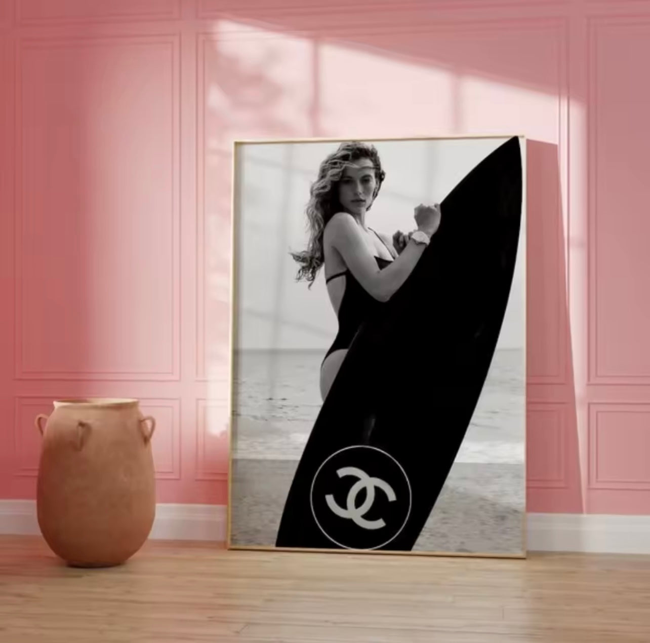 Ch*nel Saint Tropez Leinwand