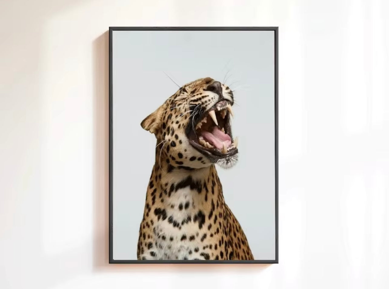 Leoparden-Leinwand